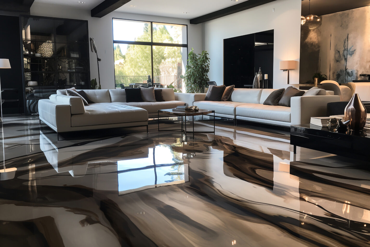 Commerical Epoxy Flooring Contractors Las Vegas Garage Floor